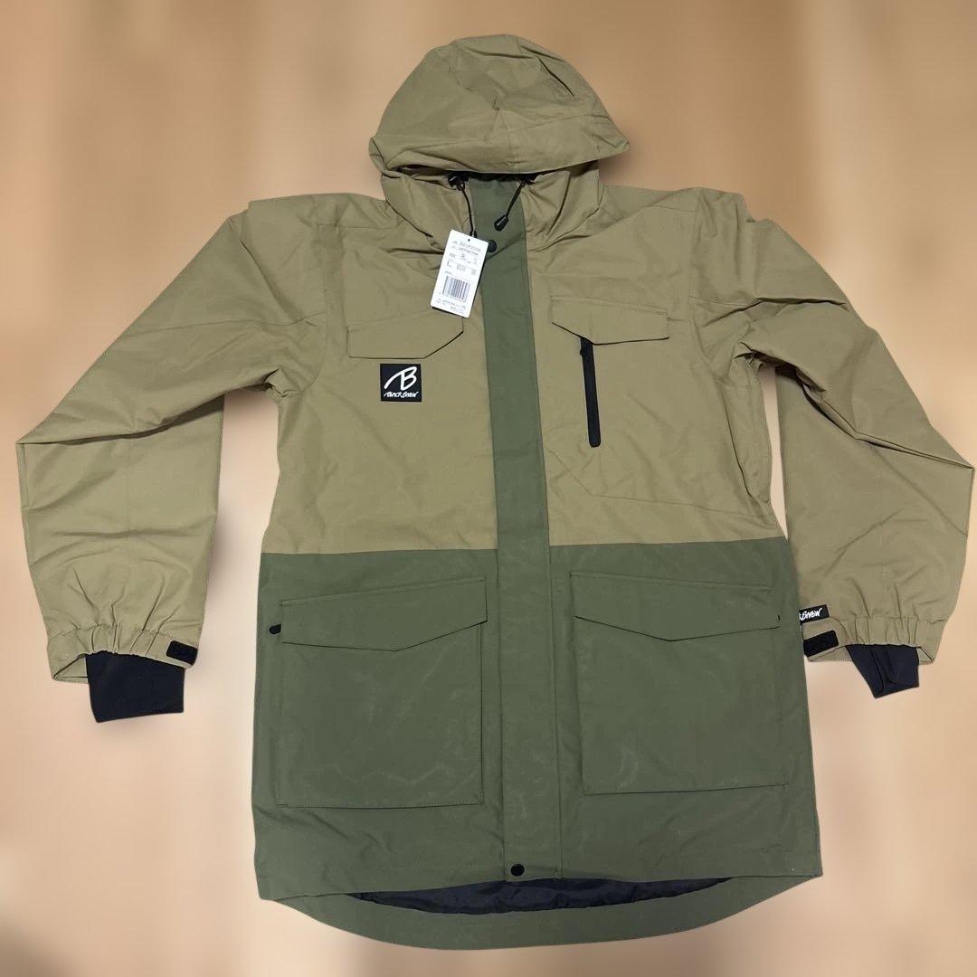 上下セット　スノーボードウェア XXL スキーウェア　スノボ　カーキ