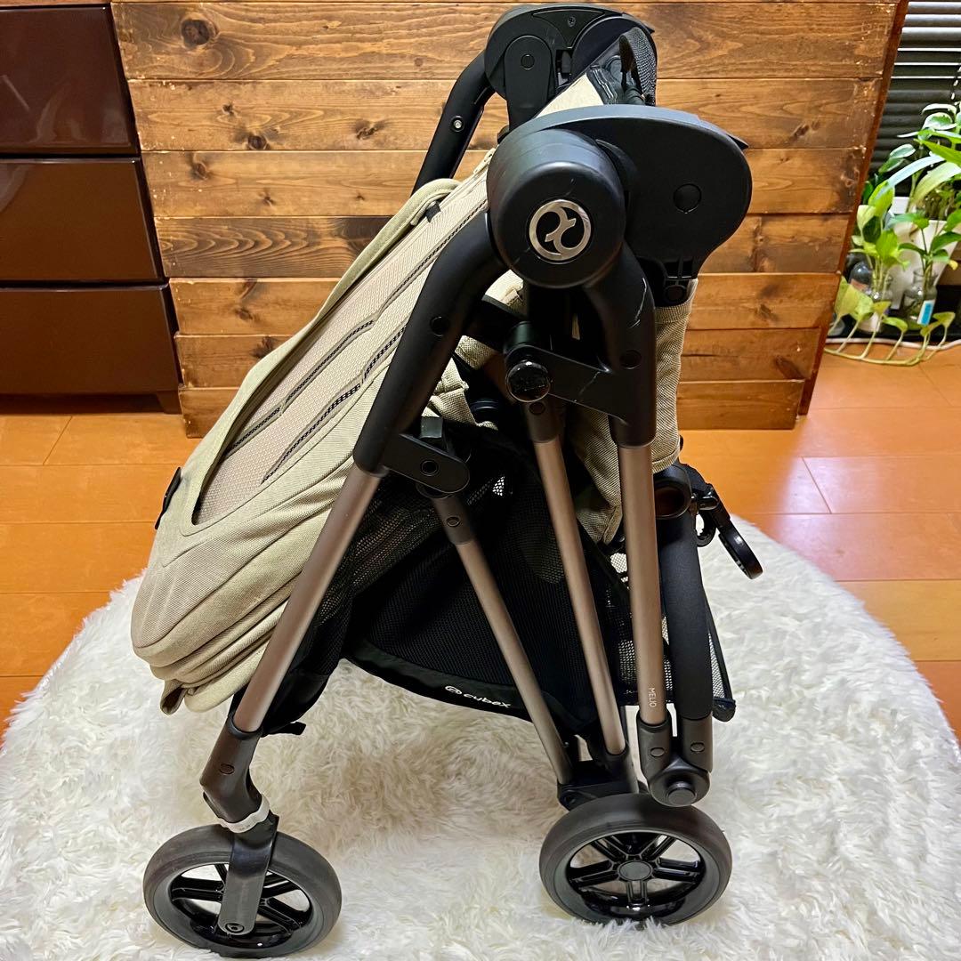 【取扱説明書/おまけ付】Cybex MELIO 2021年　ベージュ　ベビーカー