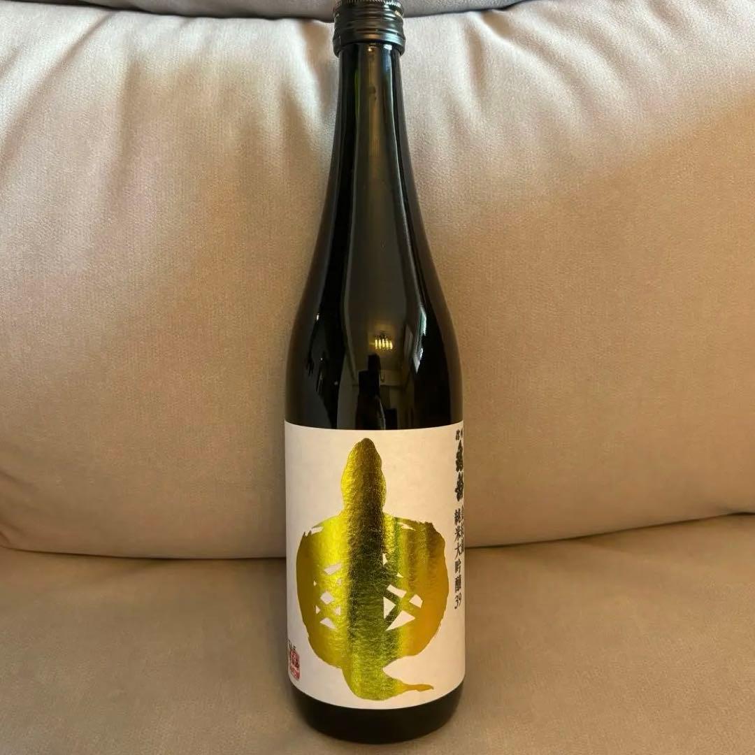 信州亀齢 純米大吟醸 39 金紋錦 金亀720ml 長野　日本酒