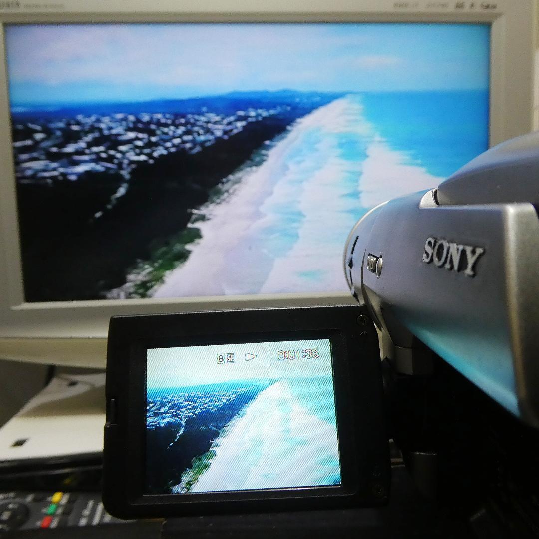 動作良好ソニー DCR-TRV735　デジタルビデオカメラ VideoHi8/8