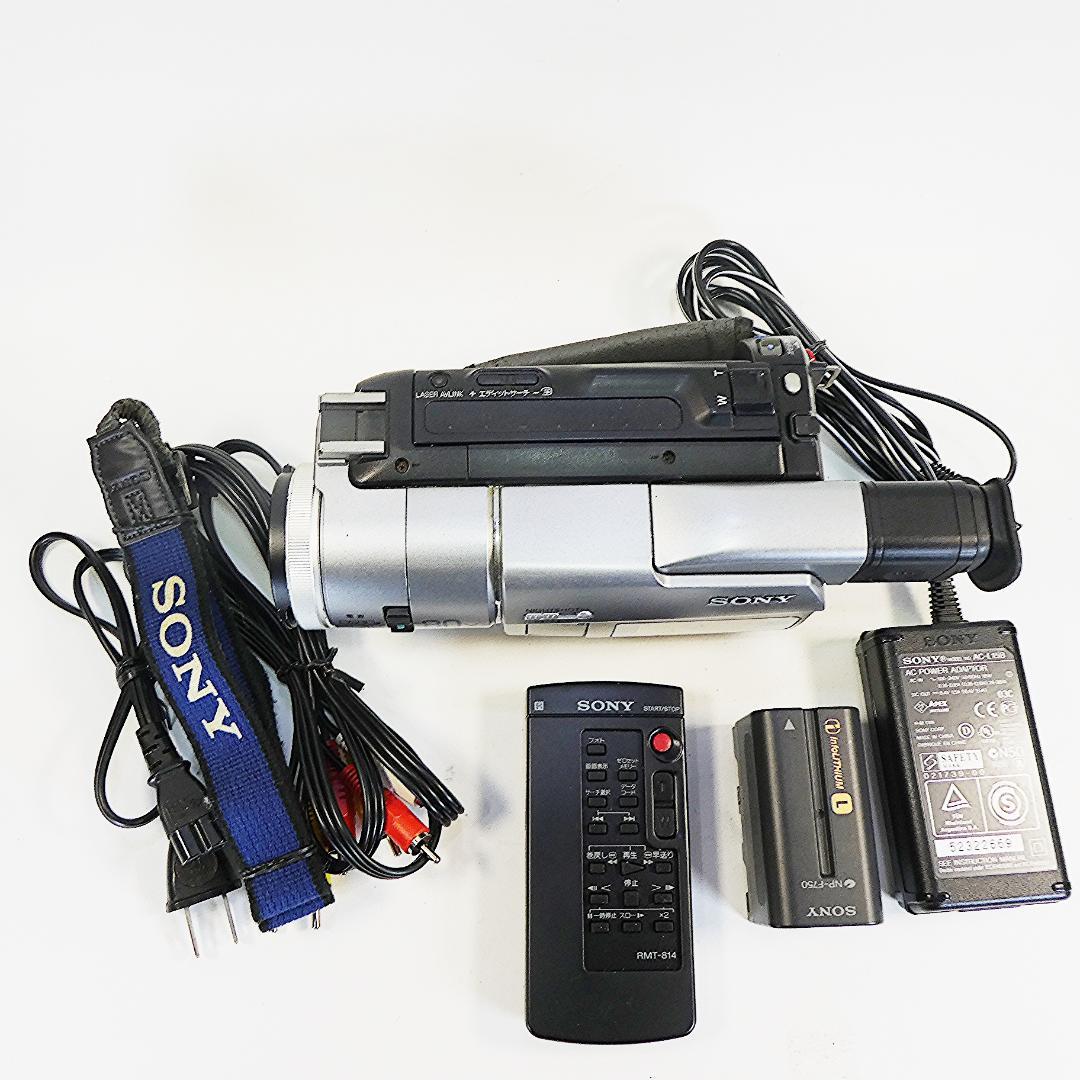 動作良好ソニー DCR-TRV735　デジタルビデオカメラ VideoHi8/8