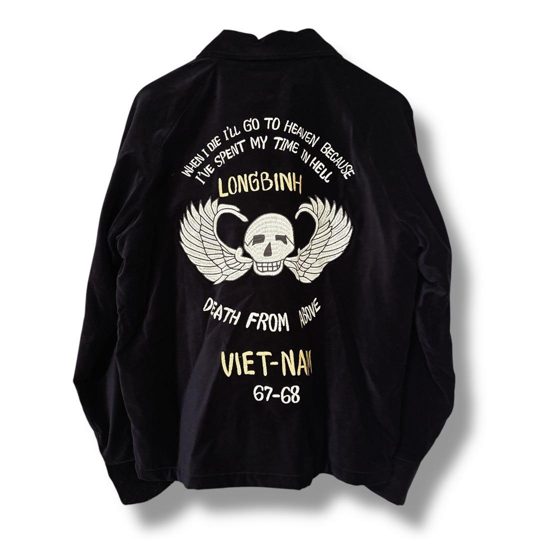 未使用保管品 Pherrow’s ベトジャン スーベニアジャケット 別珍 XL