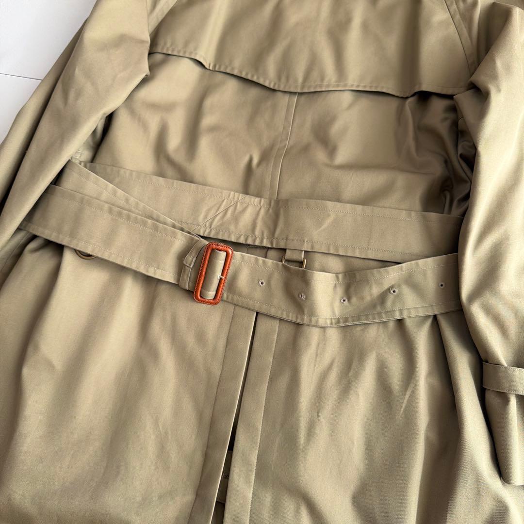 美品 バーバリー トレンチコート ダブル ライナー ベルト ノバチェック