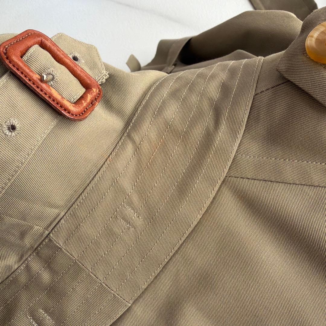 美品 バーバリー トレンチコート ダブル ライナー ベルト ノバチェック