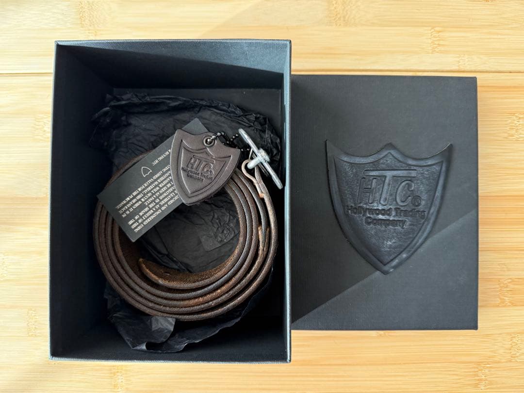 マリオ 　⭐️ブラックストーンネイティブバックル⭐️ブラウンレザー⭐️32/80