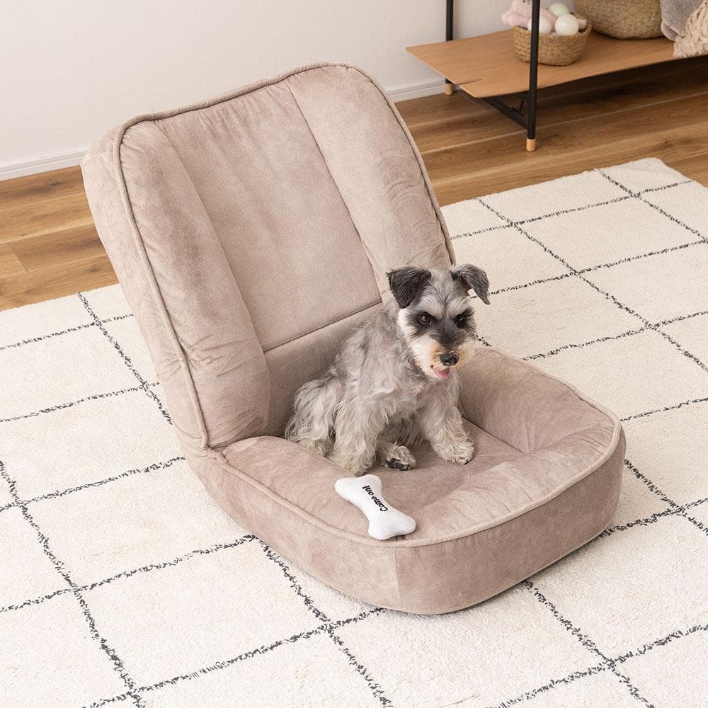 新品 送料込み フロアチェア 防水 リクライニング ソファ ベージュ