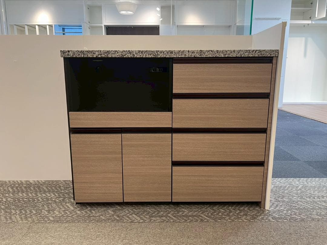 H7916☆展示品☆タカラスタンダード☆食器棚☆レンジボード☆システム収納☆