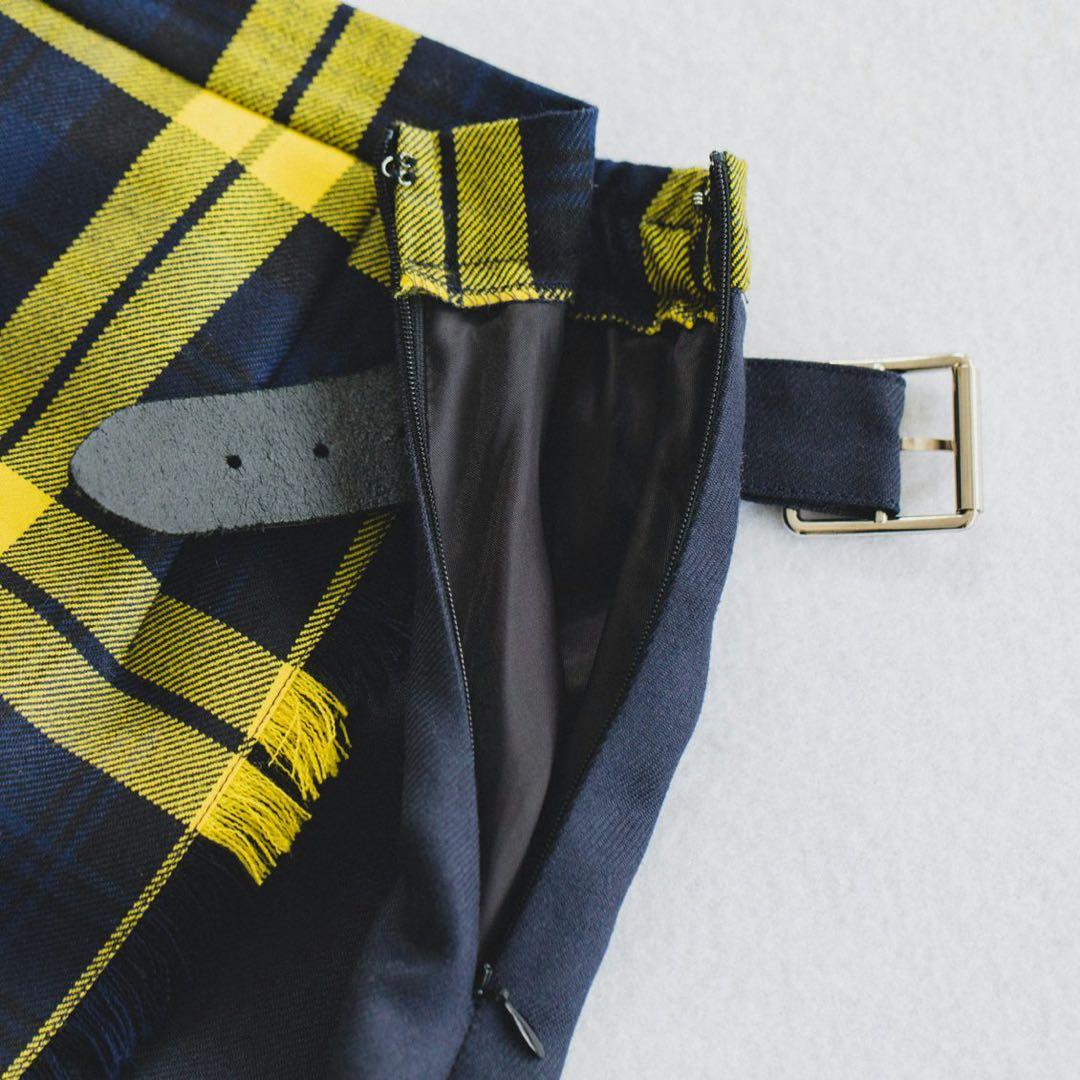 【極美品】O’NEIL OF DUBLIN イエロー フレアスカート サイズ8