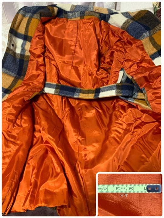 【TATSUYA】ILGWU タグあり　ウールマント