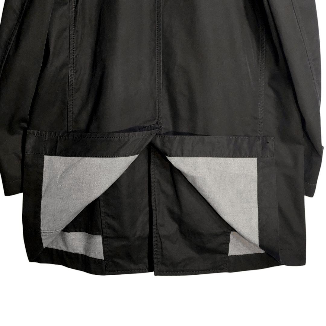☆ COMME des GARCONS HOMME ブラック ステンカラーコート