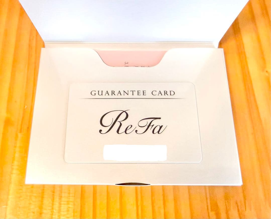 新品未使用 リファフォーカラットレイ Refa 4 CARAT RAY カード付