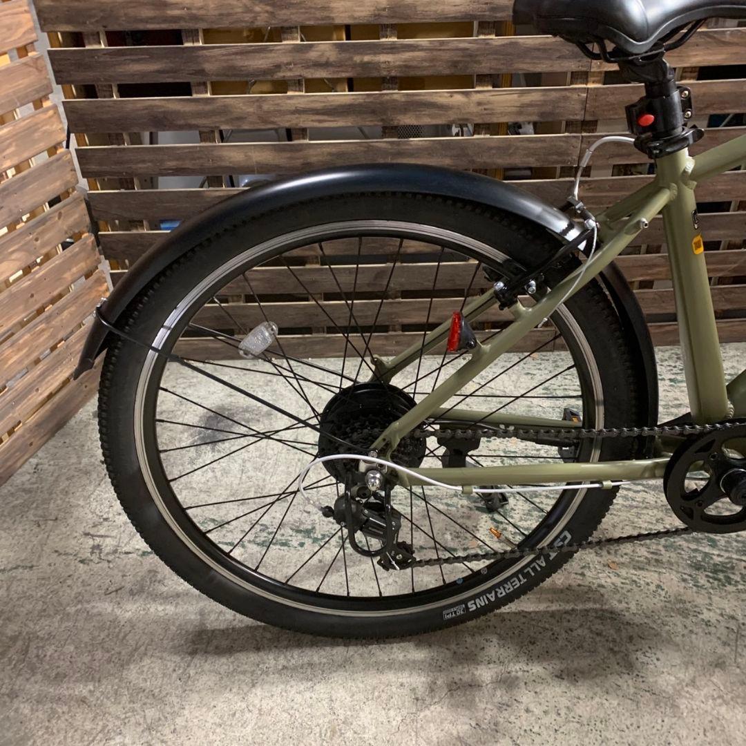 H977\" EVA PLUS CROSS 電動アシストクロスバイク 27インチ