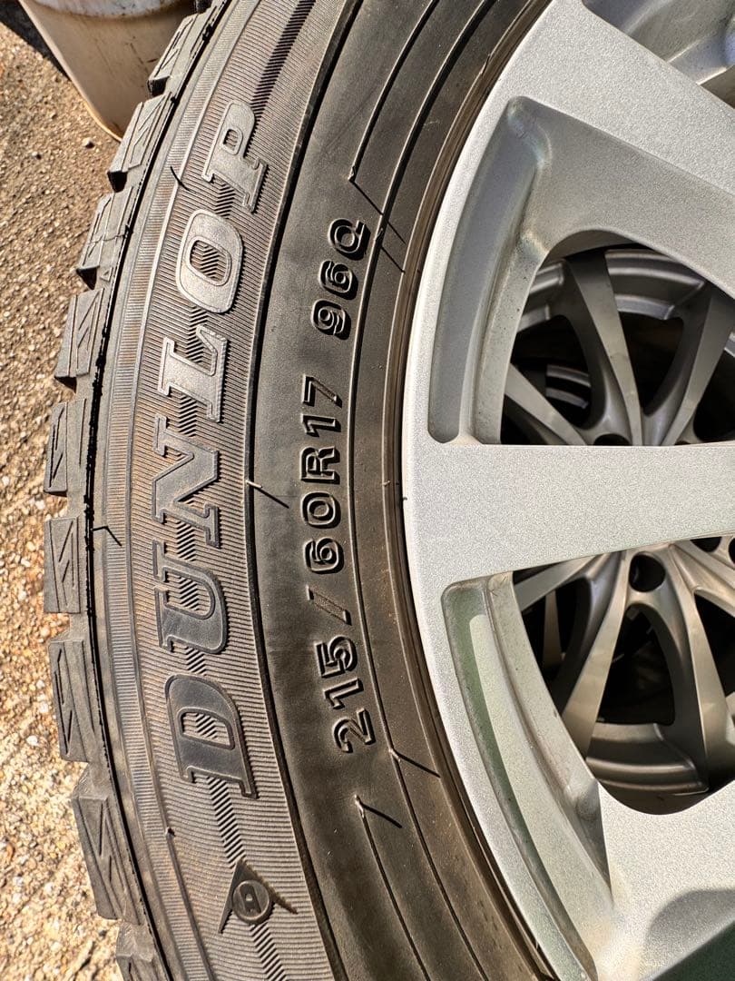 ダンロップスタッドレスホイールタイヤセット 17インチ