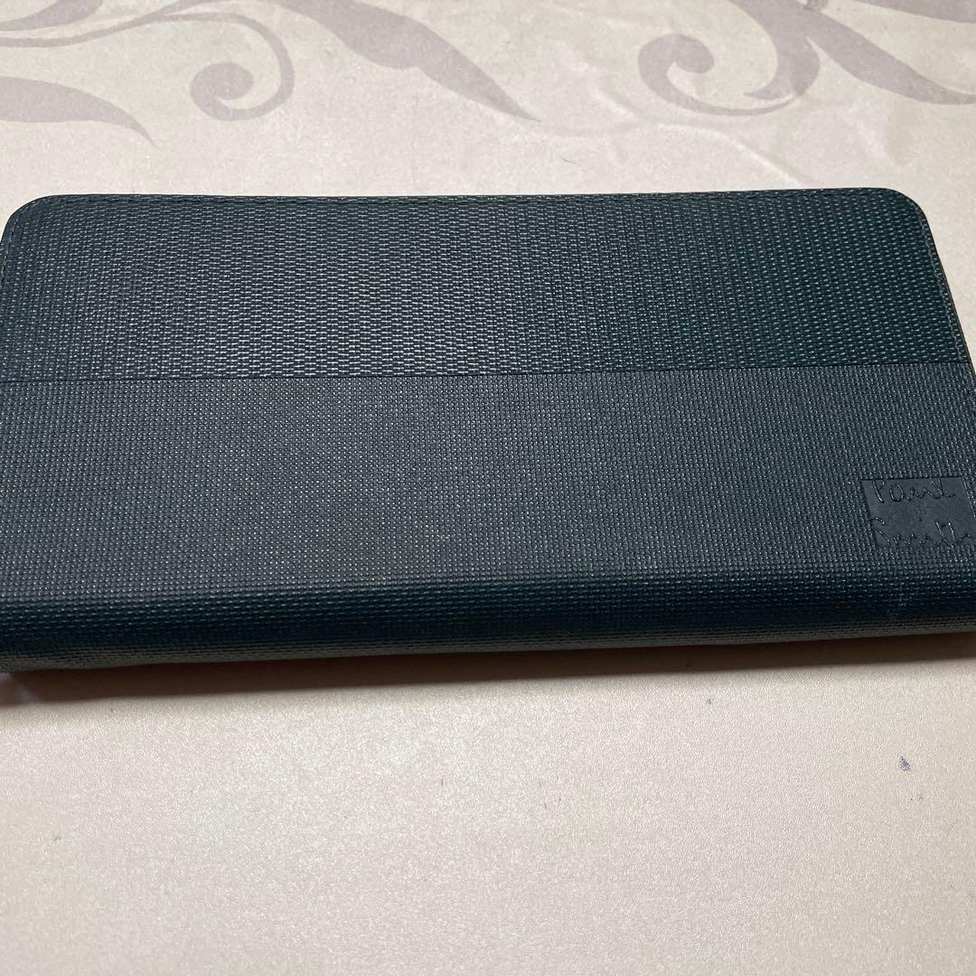 ☆ポールスミス☆マーケトリーミックス　ラウンドファスナー　長財布　グリーン