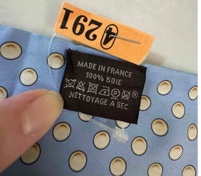 haru HERMES エルメス スカーフ ツイリー リボン ヘアバンド