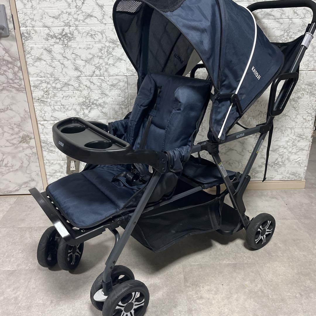 KATOJI カトージ 二人乗りベビーカー 二人でゴー 41911