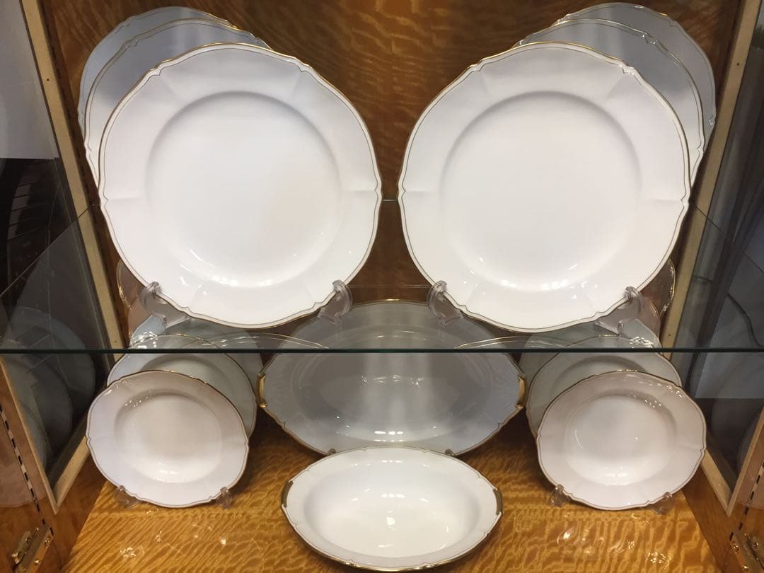 大倉陶園　ホワイトマスターピース　ディナーセット　４３ピース