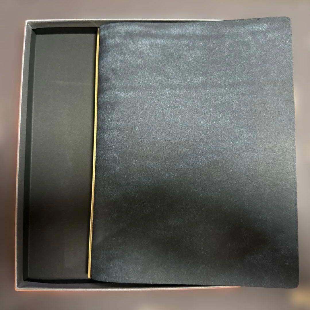 PLOTTER 6穴リングレザーバインダー プエブロ A5サイズ ネイビー