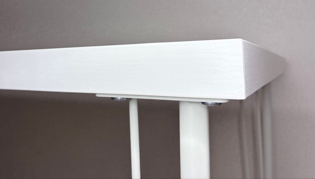 【組立説明書付き】ニトリ デスクプレフェセット ホワイト幅118cm