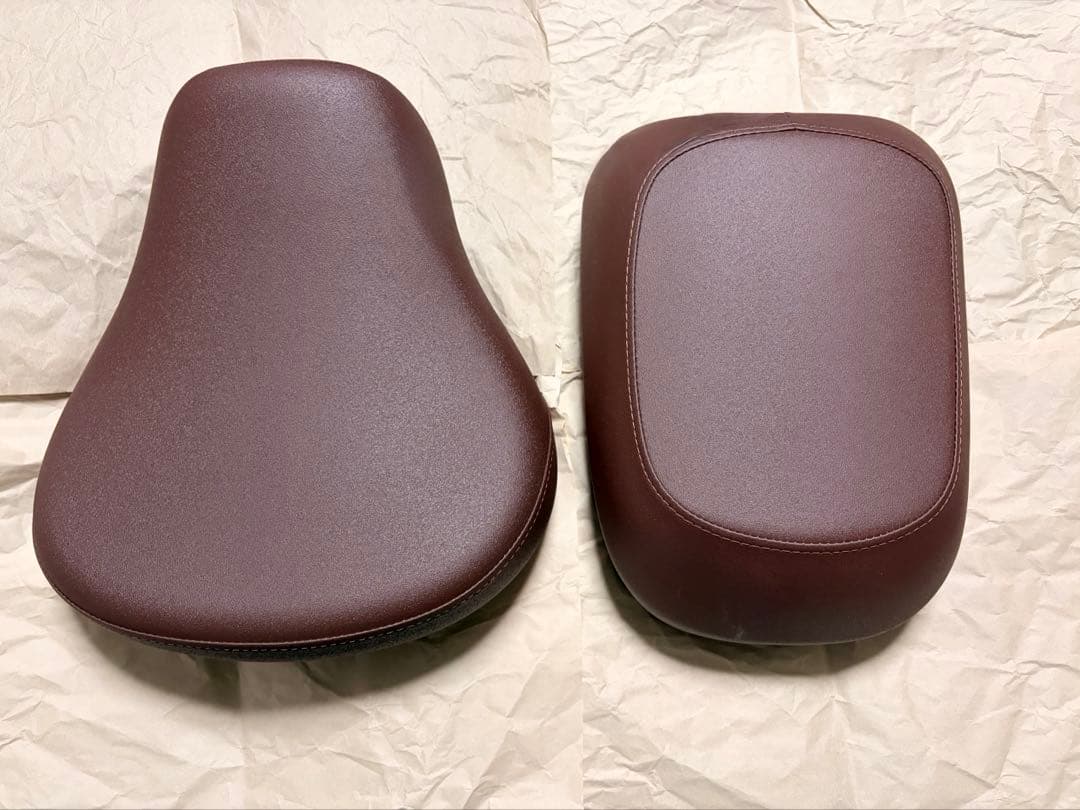 ロイヤルエンフィールド クラシック350 純正ノーマルシート ブラウン 前後