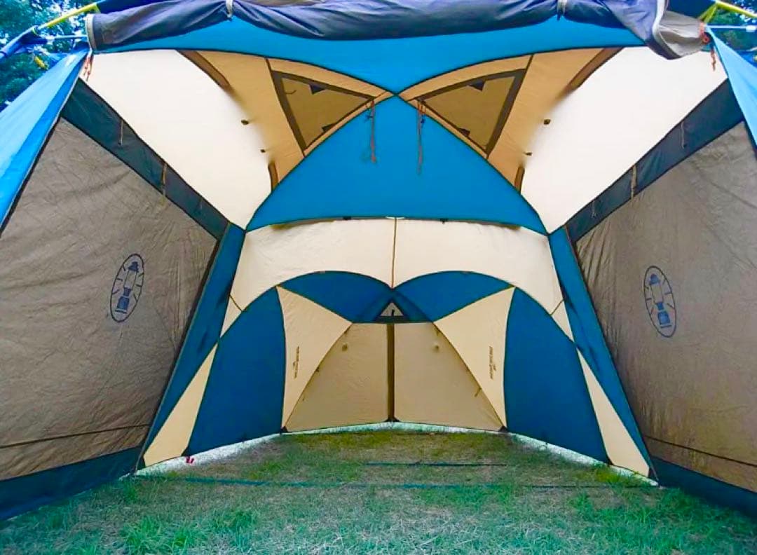 【極美品】コールマンテント ラウンドスクリーン2ルームハウス ★大人気シリーズ★