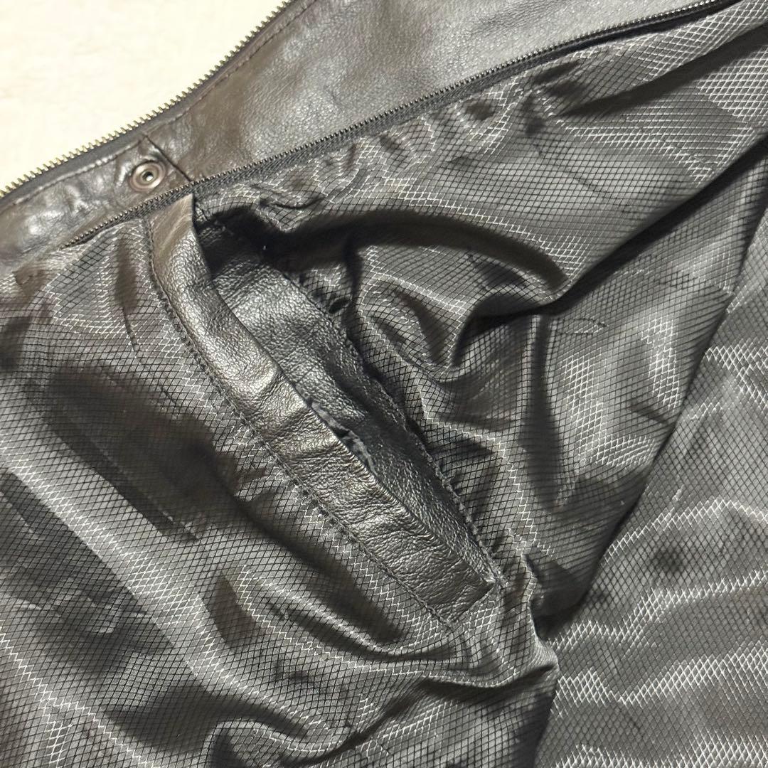 PHASE TWO 本革 レザージャケット ビックサイズ 90s インナー付