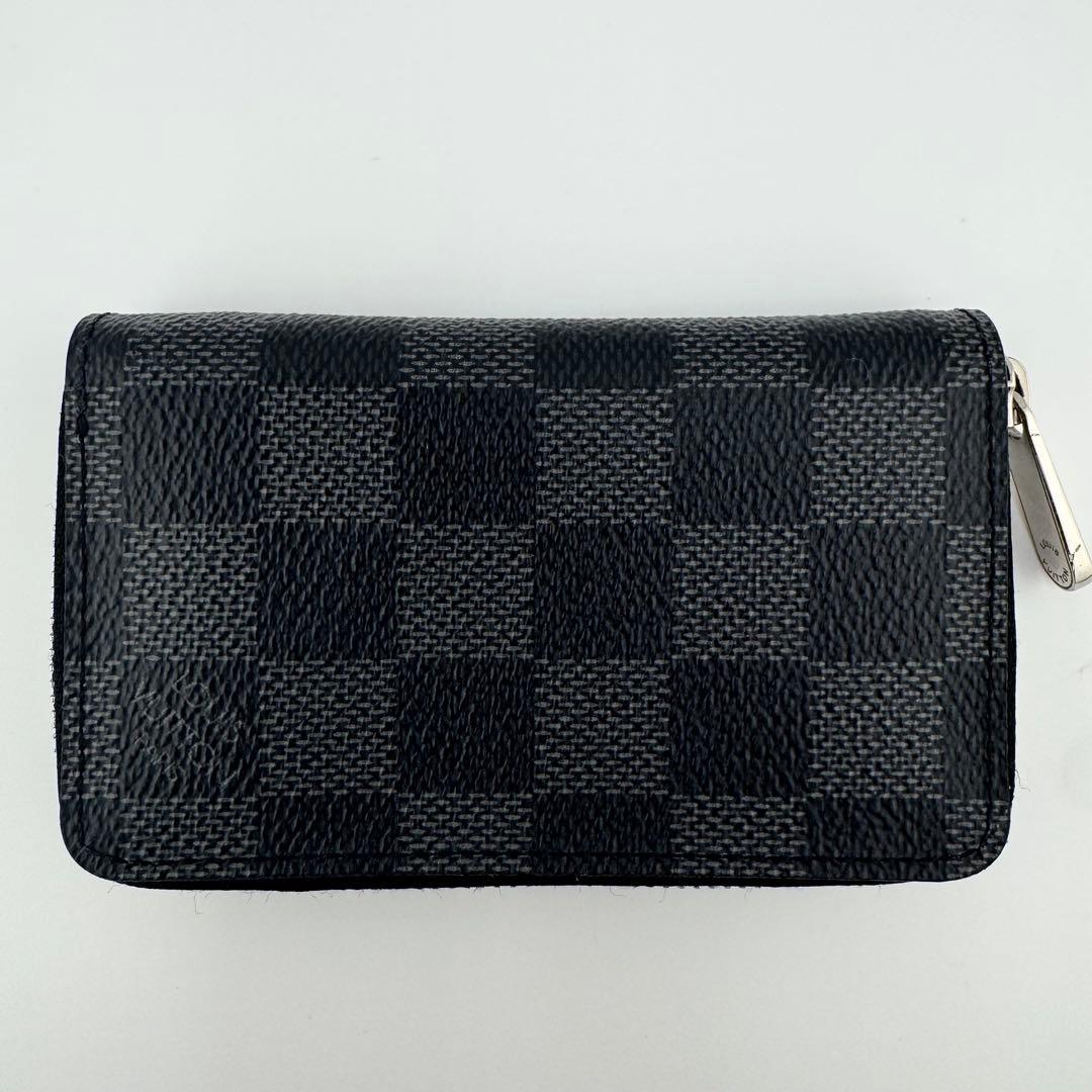 【最高級美品】 ルイヴィトン ジッピーパース ダミエ グラフィット 財布