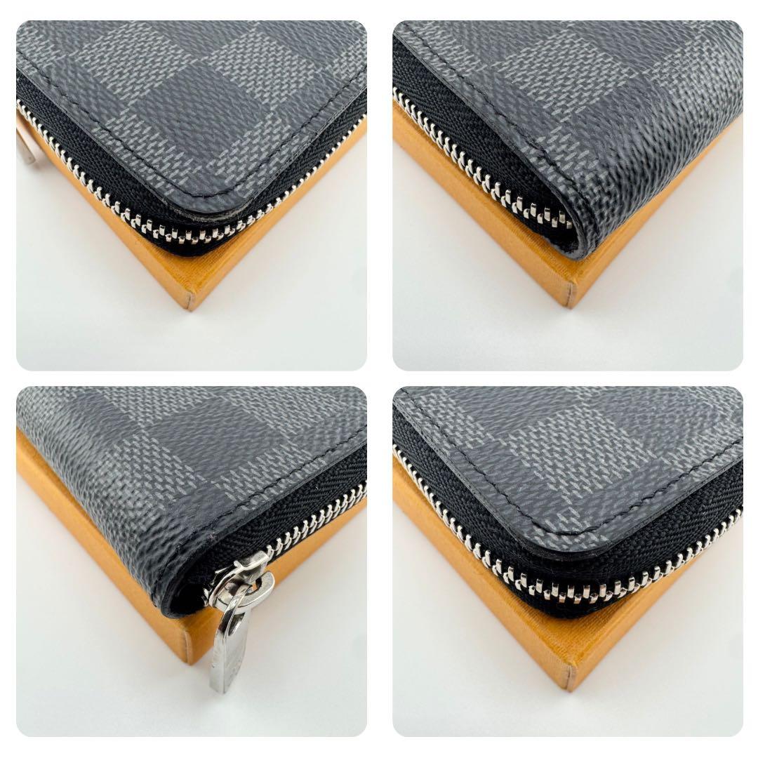 【最高級美品】 ルイヴィトン ジッピーパース ダミエ グラフィット 財布