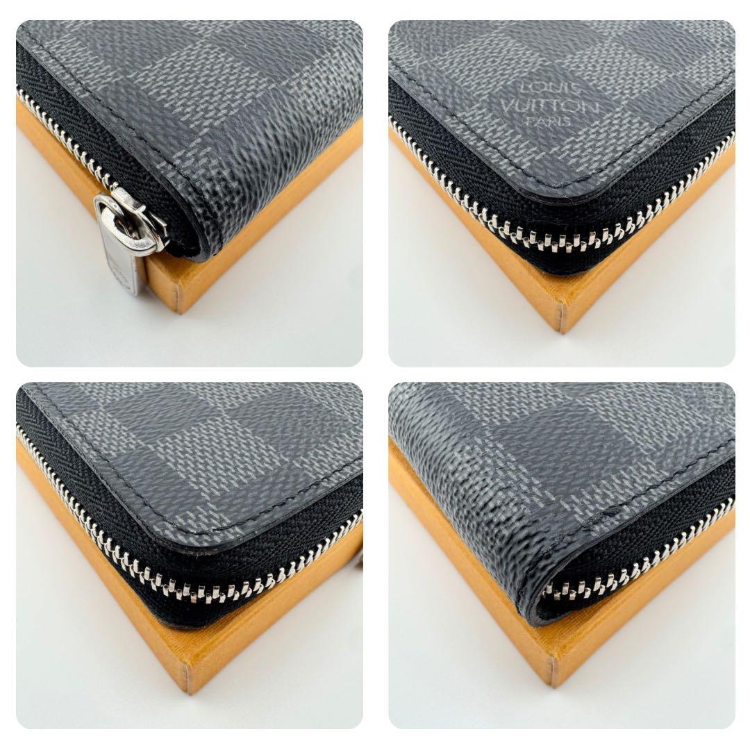 【最高級美品】 ルイヴィトン ジッピーパース ダミエ グラフィット 財布