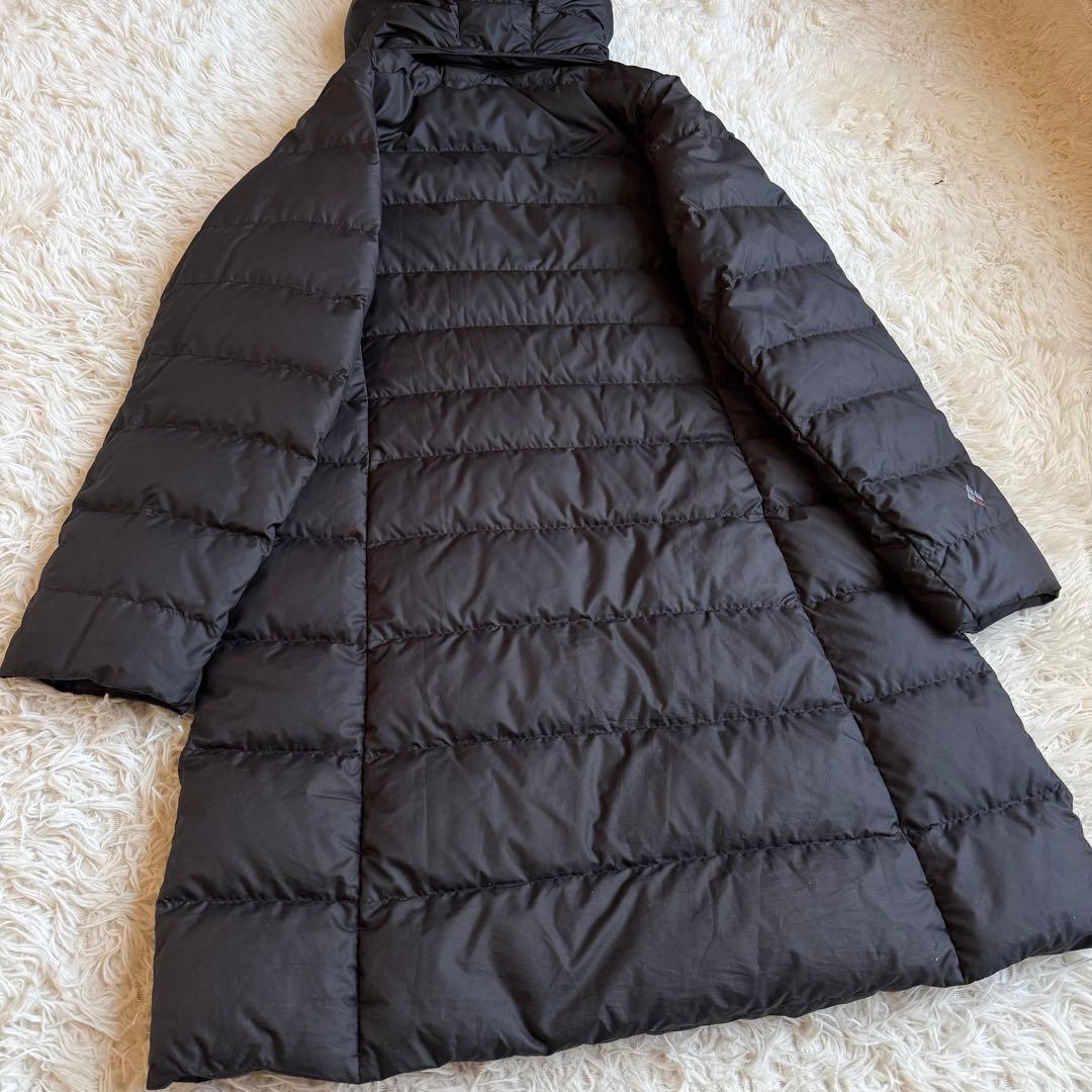 mont-bell モンベル トラベルダウン ロングコート Lサイズ 黒 旅行