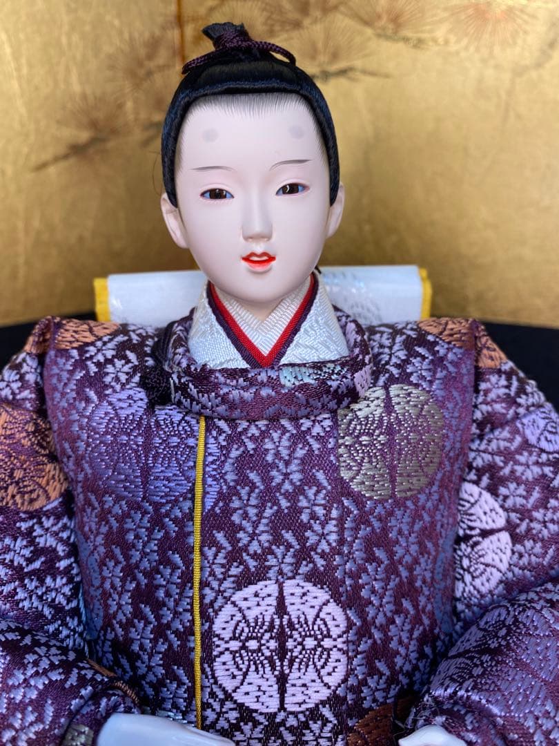 東京久月　雛人形　立親王平飾りセット・間口約５０×奥行約３０×高さ約５４㎝