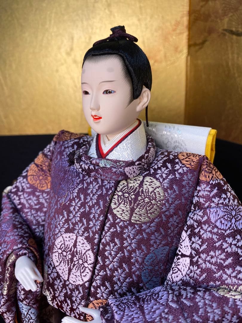 東京久月　雛人形　立親王平飾りセット・間口約５０×奥行約３０×高さ約５４㎝