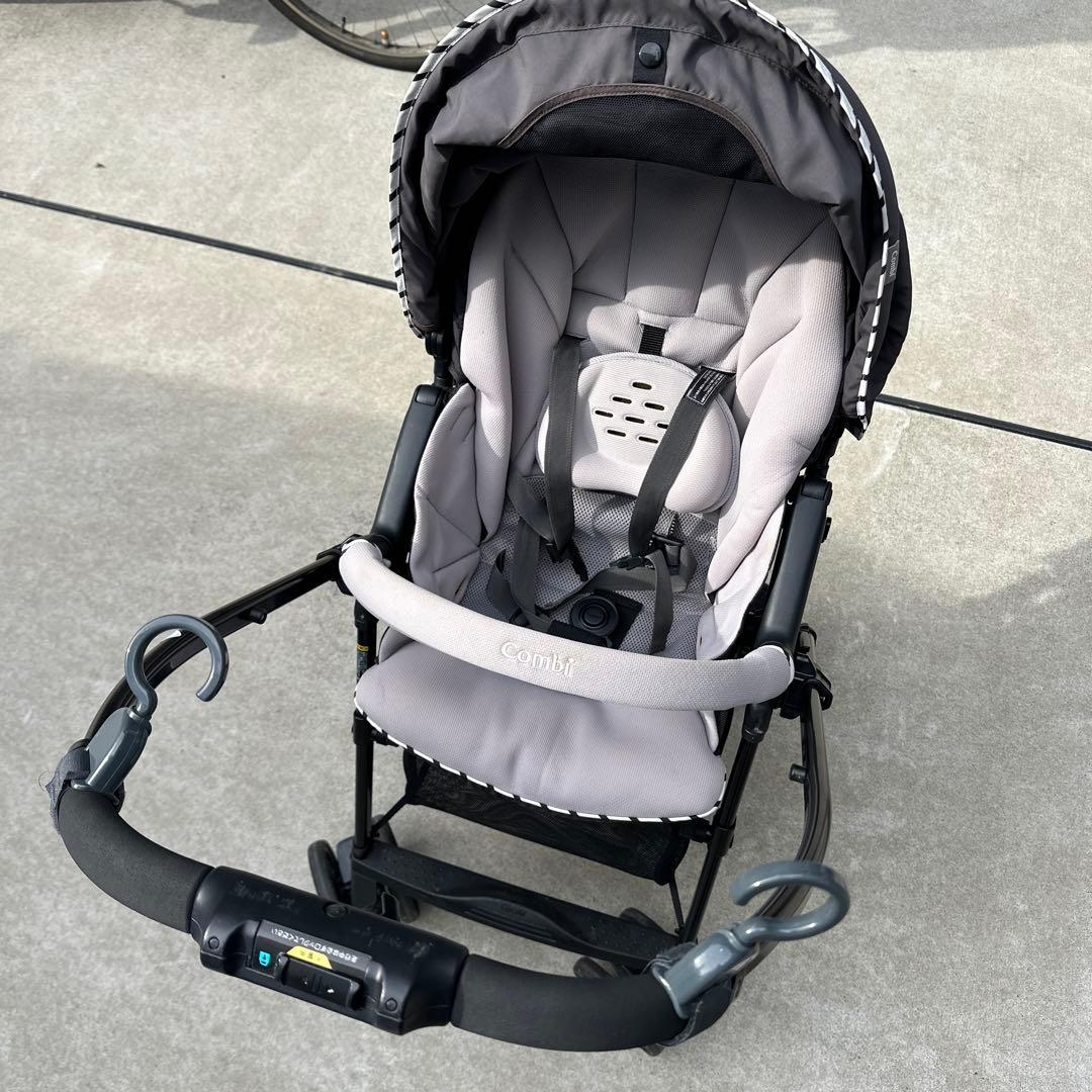 Combi コンビ スゴカル エッグショック ML 4キャス ベビーカー グレー