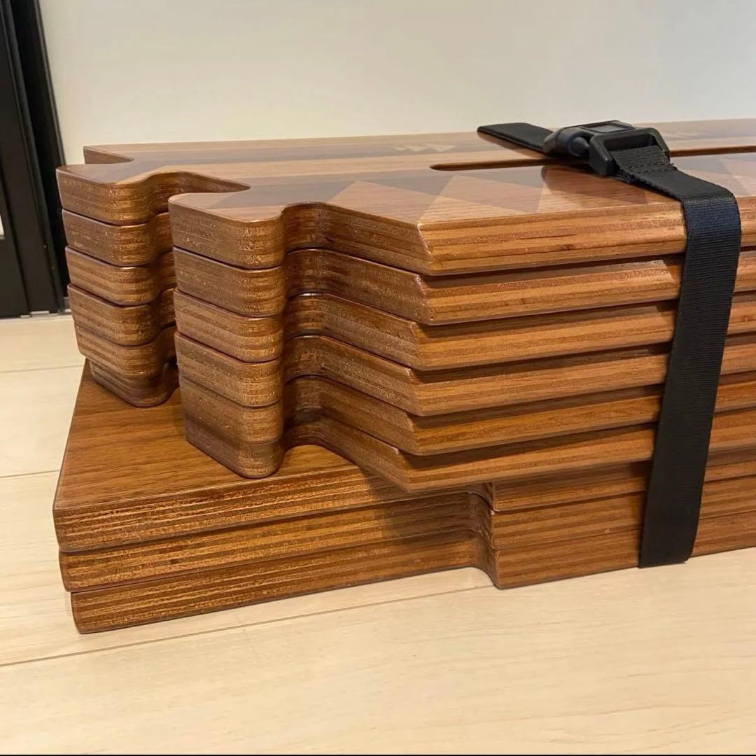 【美品】TheArth クル次郎ンドル ウォルナット／ざぁ〜す ヘキサテーブル