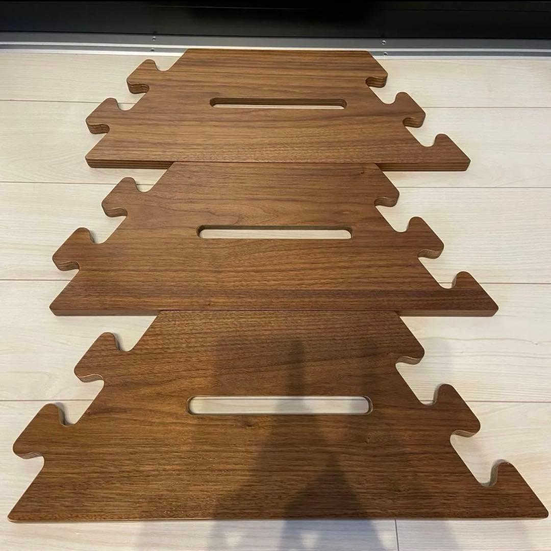 【美品】TheArth クル次郎ンドル ウォルナット／ざぁ〜す ヘキサテーブル