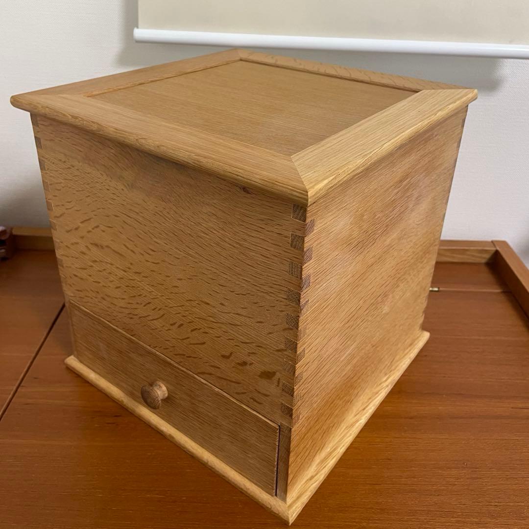 倉敷意匠　キナル別注　ならの化粧ボックス　メイクボックス　日本製