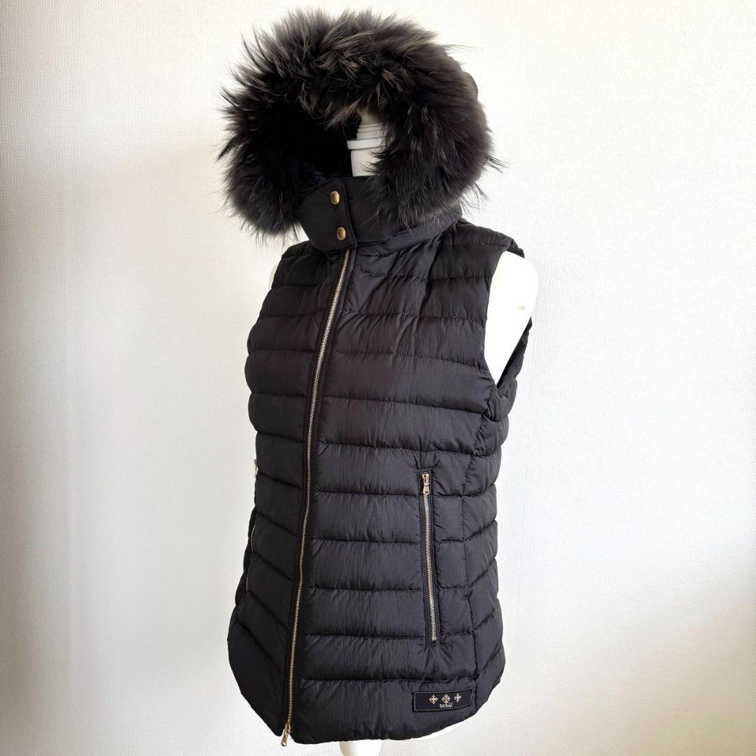 最安値✅TATRAS オルシエラ ダウンベスト ファー付き レディース L