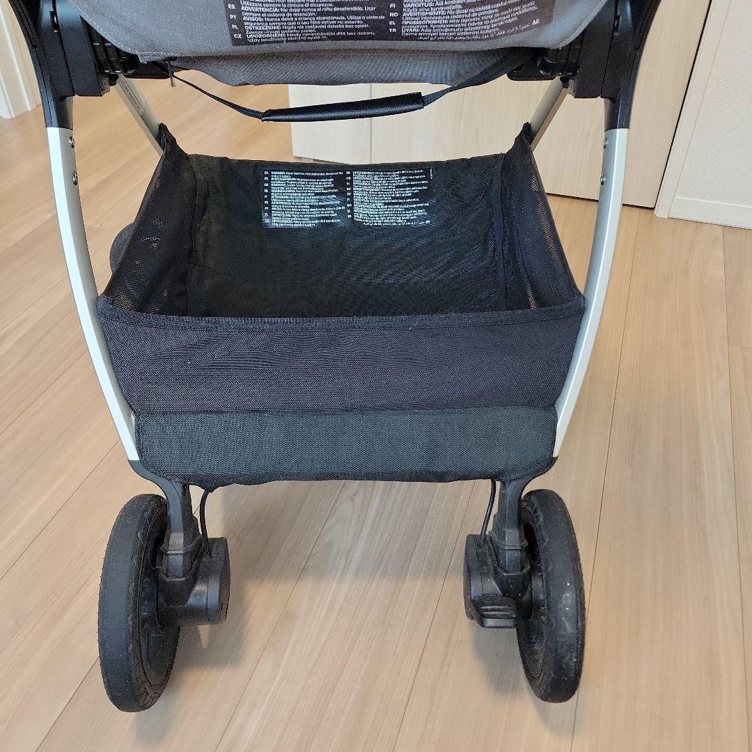 NUNA ベビーカー グレー/パープル