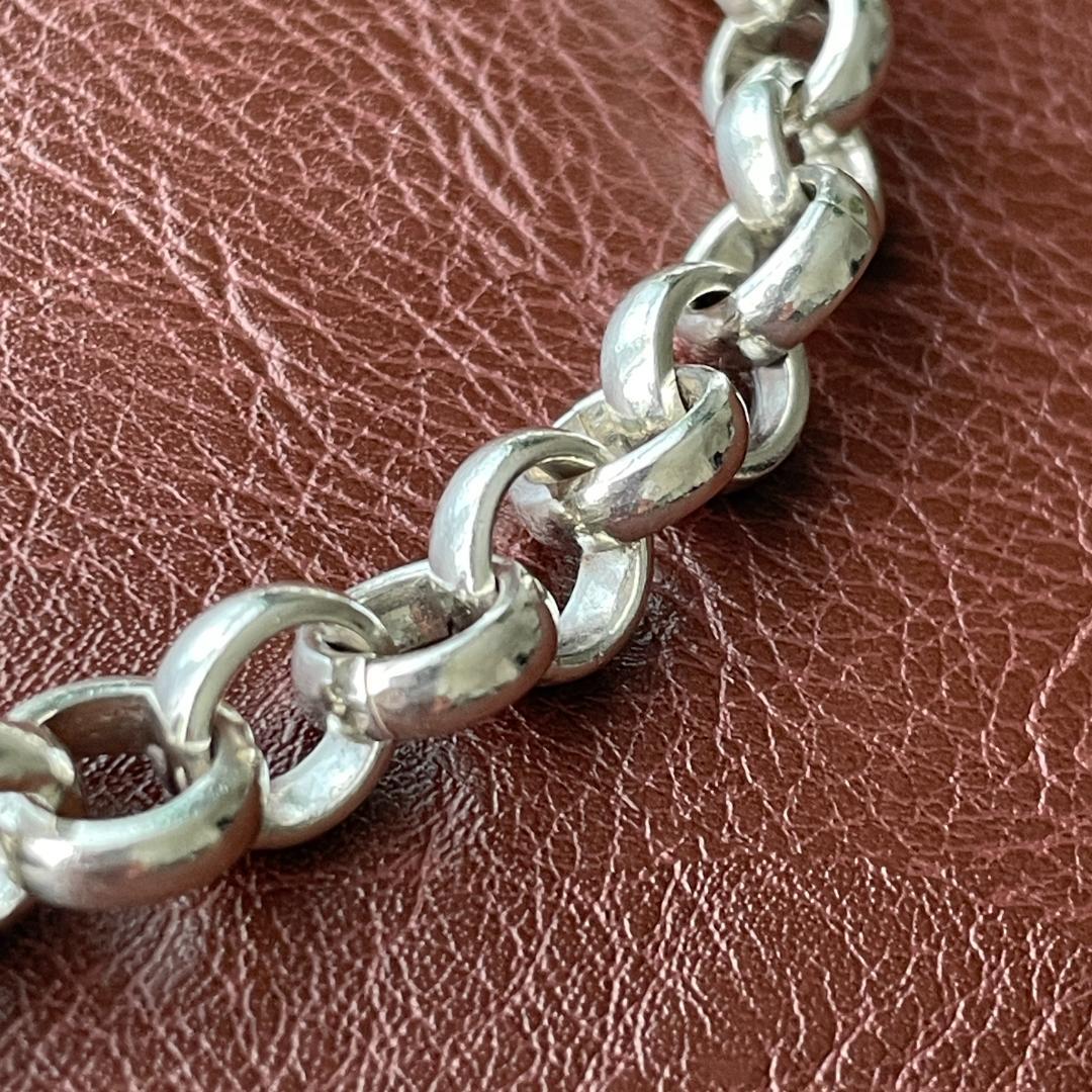ヴィンテージ ブレスレット メンズ メキシコ製 シルバー925 ロロチェーン