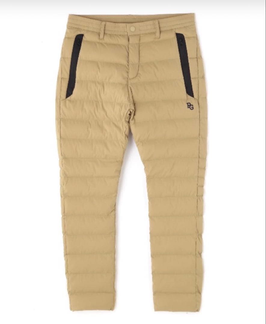 新品 パーリーゲイツ ナイロンタスラン 中綿キルティングパンツ(5)サイズL