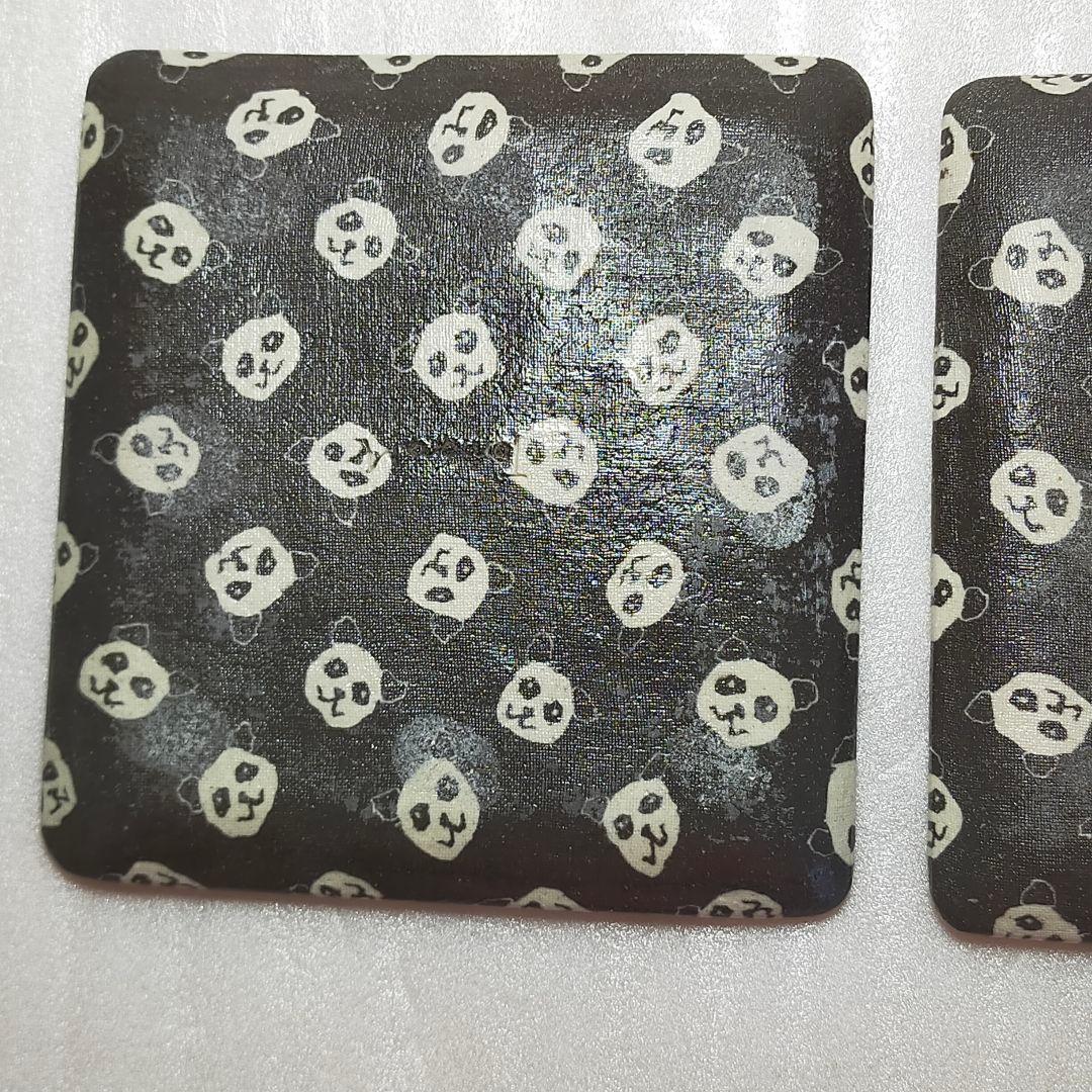 練り込み陶芸 水野智路 パンダ皿 1枚のお値段 2枚あり