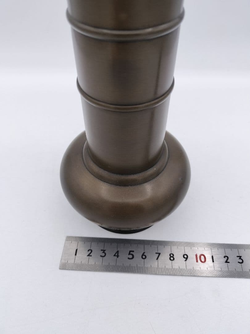 c393 唐銅皆具 利休好 金森浄栄 木箱 茶道具 古物