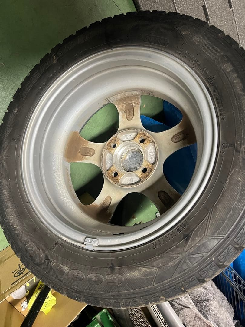 GOODYEAR ICE NAVI 14インチスタッドレスタイヤホイールセット