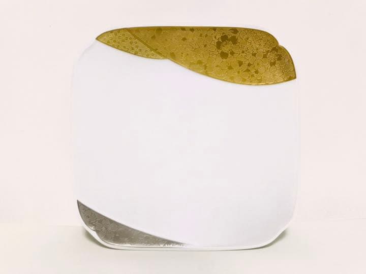 【新品】ノリタケ／乃りたけ『ダイヤモンドコレクション 金閣銀閣 和皿揃』5枚入