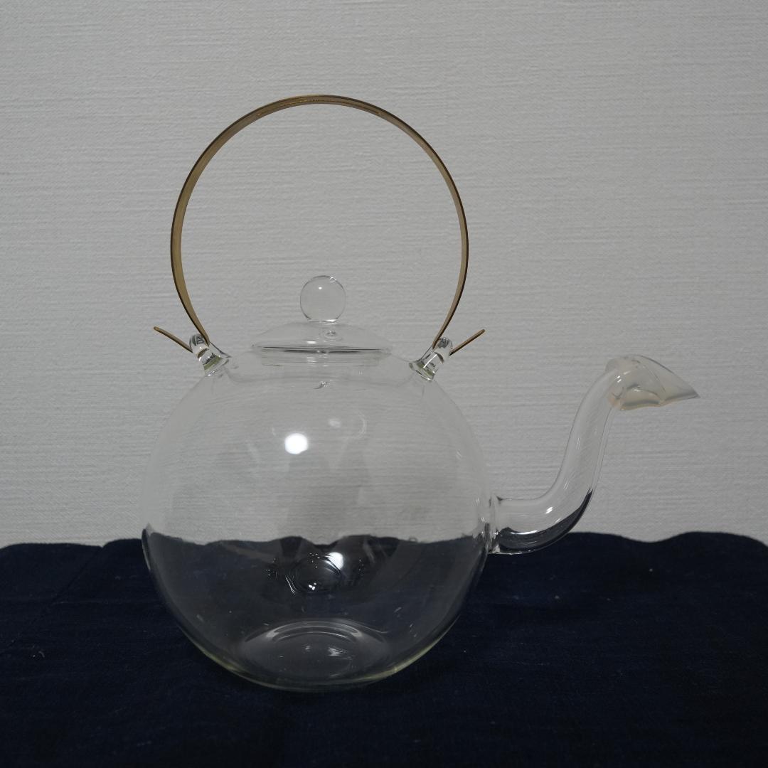 日ノ出化学製作所 ガラスポット M 真鍮
