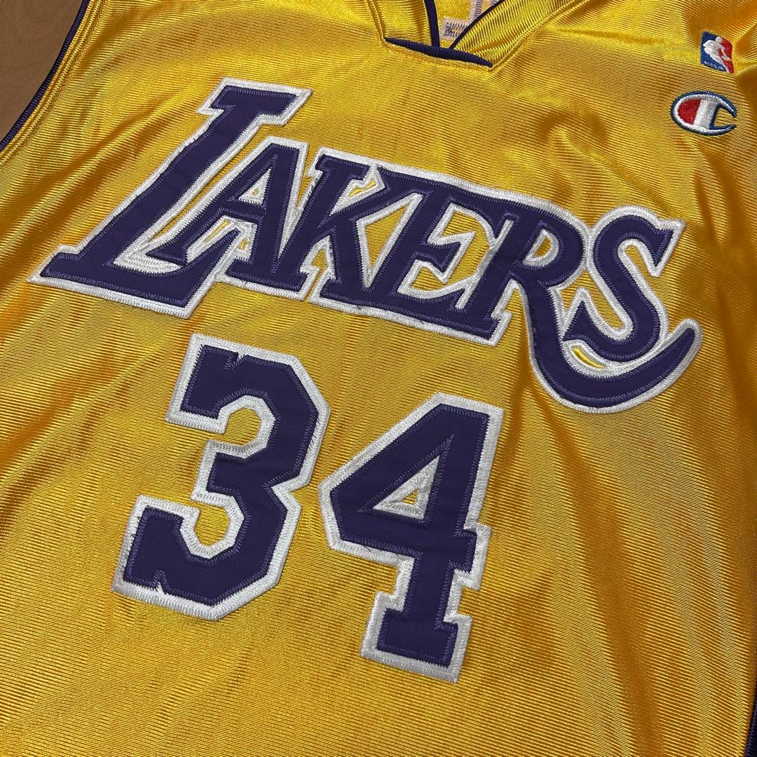 ロサンゼルスレイカーズシャキール・オニール #34 刺繍ユニフォーム