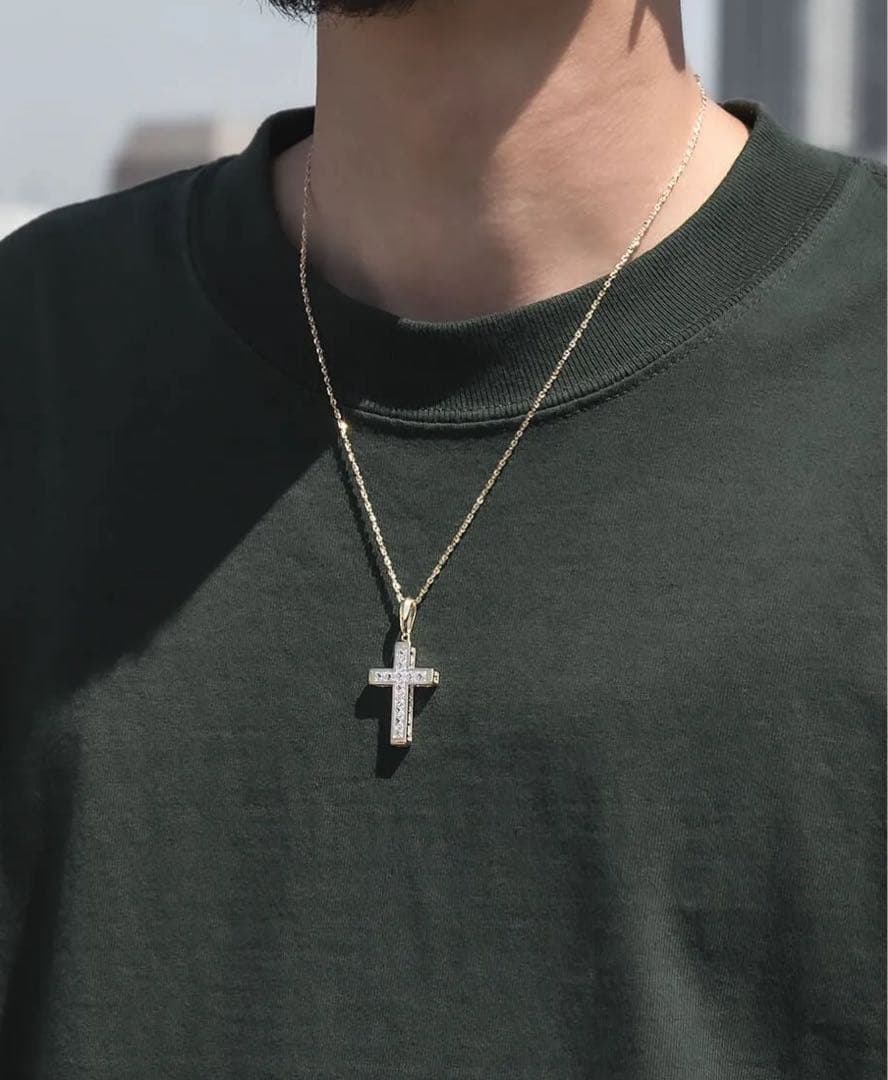 AVALANCHE クロスペンダント 10K