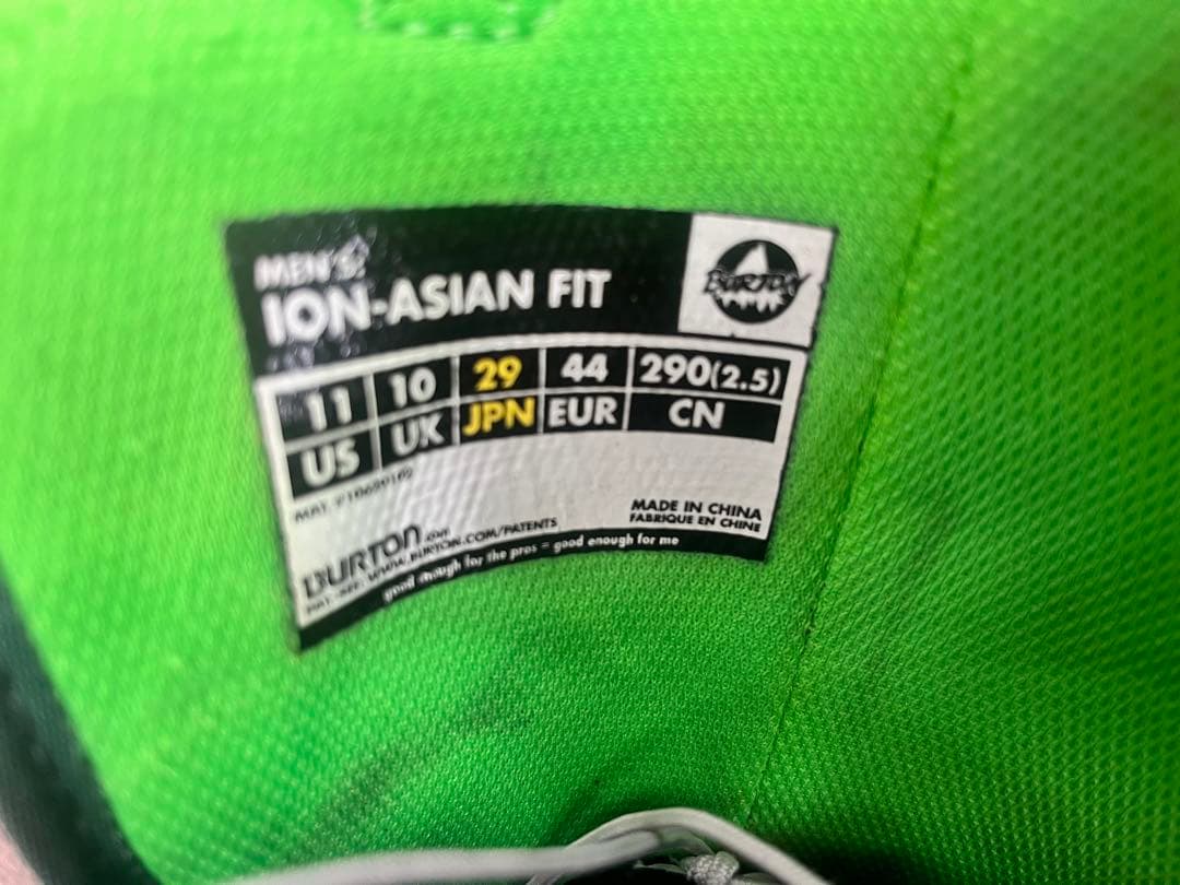 スノーボード Burton ION-Asian FET