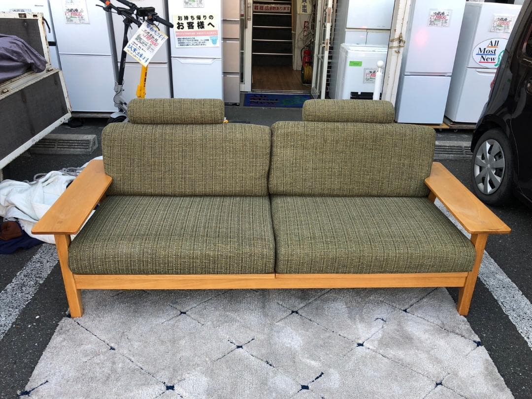 【福岡市限定】2人掛けソファ 東京インテリア オークライフ OAK LIFE