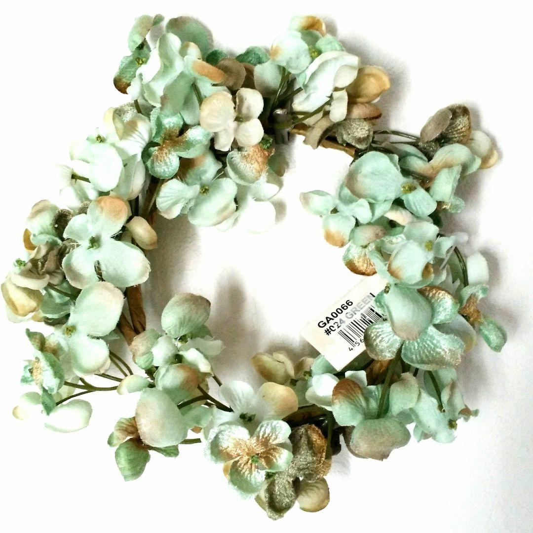 新品未使用☆春色のリース、A